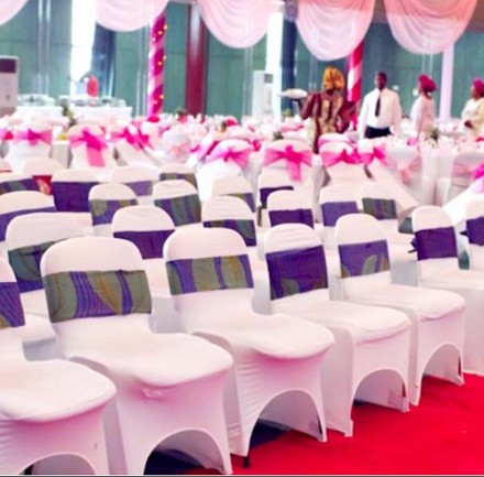 Traditional Material Nigerian Chair Covers